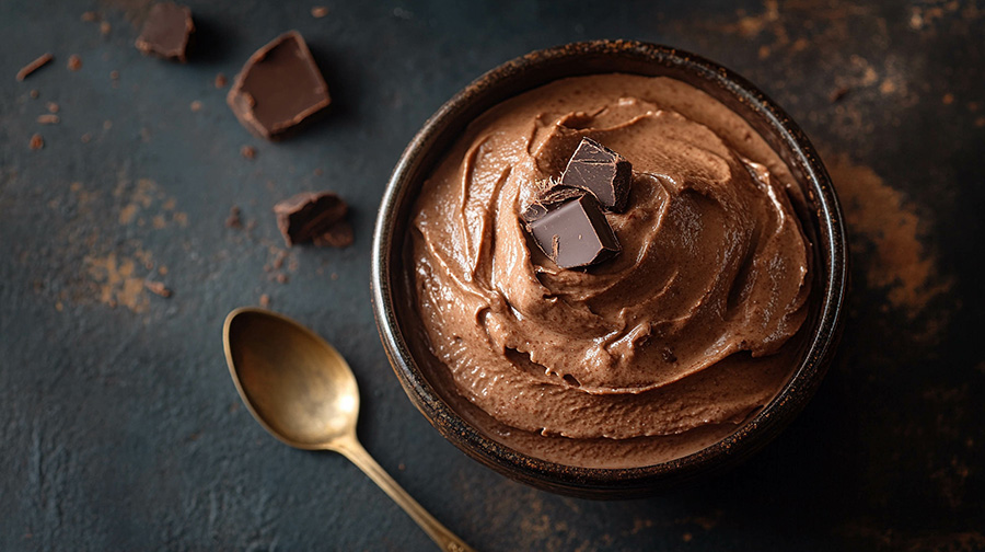 Kefir-Schokoladenmousse – Leicht und cremig